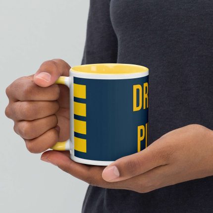 Tazza ceramica interno colorato