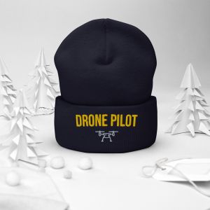 Cuffed Beanie Navy Drone Pilot