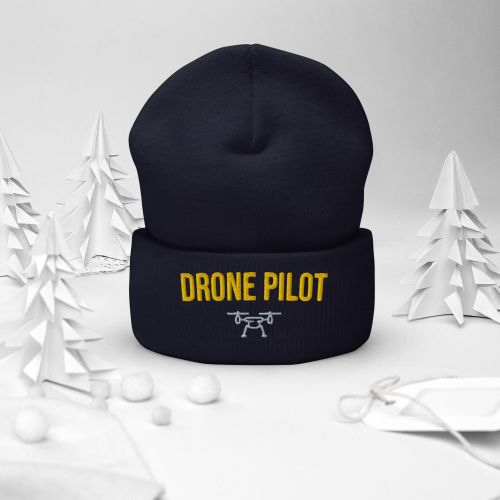 Stylish aviation cap - Winter Hats - Ski Hats - Beanies for professional drone pilots and enthusiasts