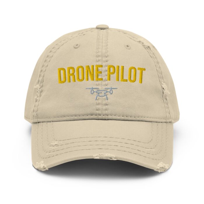 Drone Pilot Hat Distressed