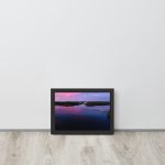 Lake Dock Poster Wall Art Canvas - Lough Erne