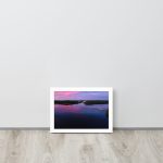 Lake Dock Poster Wall Art Canvas - Lough Erne