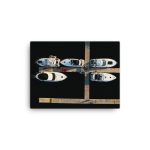 Product image of Boats Docket On The Pier Wall Art - Professional aviation gear from PhotoDroneGuy