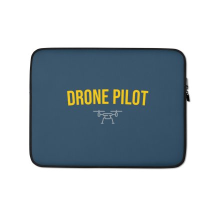 Professional drone pilot wearing Laptop sleeve Drone Pilot - Aviation equipment for certified UAV operators