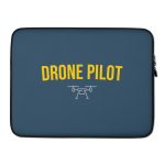 Professional drone pilot wearing Laptop sleeve Drone Pilot - Aviation equipment for certified UAV operators