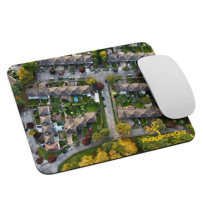 Drone Pilot Aerial City View Mouse pad