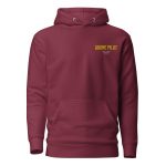 Professional drone pilot wearing Drone Hoodie - Drone Pilot logo - Aviation equipment for certified UAV operators