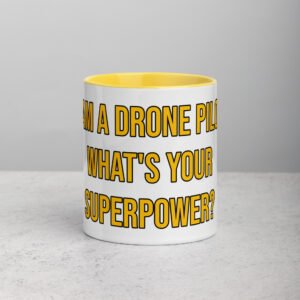 Your superpower yellow mug