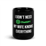 Stylish aviation cap - I don't need ChatGPT my wife knows everything for professional drone pilots and enthusiasts