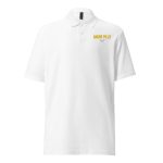 Professional drone pilot wearing Drone Pilot Polo Shirt - Aviation equipment for certified UAV operators