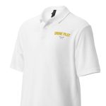 Professional drone pilot wearing Drone Pilot Polo Shirt - Aviation equipment for certified UAV operators