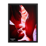Antelope Canyon framed poster