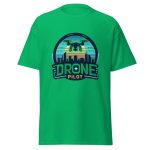 Professional drone pilot wearing Drone Pilot Summer T-Shirt 2024 - Aviation equipment for certified UAV operators