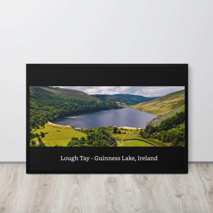 Lough Tay – Guinness Lake, Ireland – Framed Print
