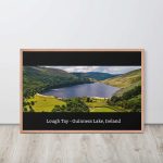 Product image of Lough Tay – Guinness Lake, Ireland – Framed Print - Professional aviation gear from PhotoDroneGuy