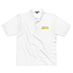 Professional drone pilot wearing Premium Polo Professional Drone Pilot - Aviation equipment for certified UAV operators