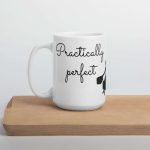 Ceramic mug with drone pilot design - Practically perfect mug - Mary Poppins perfect for aviation professionals
