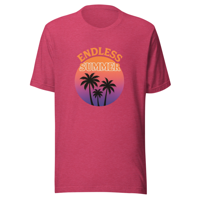 Endless Summer Retro Vibes T-Shirt | Essential Vintage Italian Design | 100% Cotton