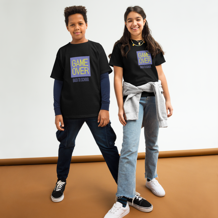 Back to School t-shirt: Game Over TShirt for Cool Kids and Teens - Image 2