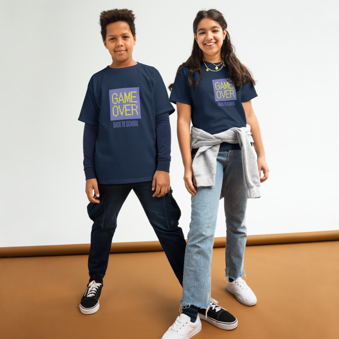 Back to School t-shirt: Game Over TShirt for Cool Kids and Teens - Image 3