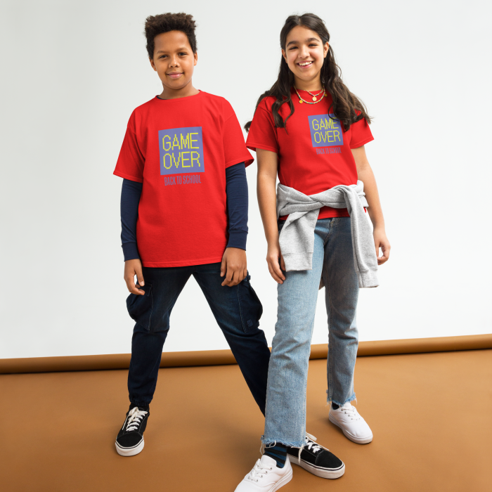 Back to School t-shirt: Game Over TShirt for Cool Kids and Teens - Image 4