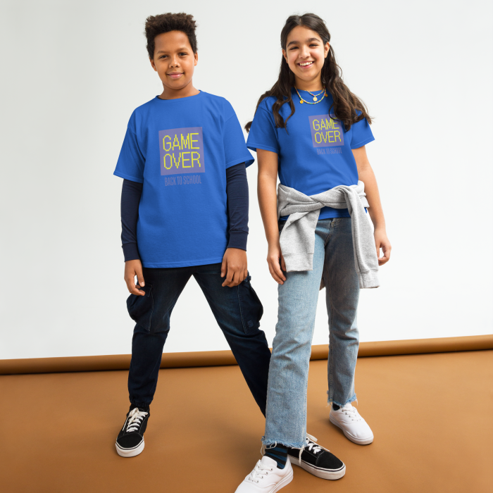 Back to School t-shirt: Game Over TShirt for Cool Kids and Teens - Image 5