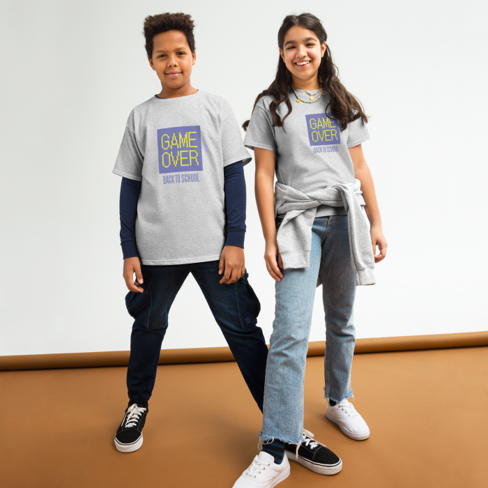 Back to School t-shirt: Game Over TShirt for Cool Kids and Teens - Image 8