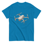 Professional drone pilot wearing DJI Drone Sketch T-Shirt | Stylish Cotton Tee for Drone Pilots - Aviation equipment for certified UAV operators