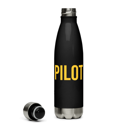 Drone Pilot Stainless Steel Water Bottle