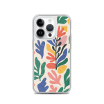 Matisse Inspired iPhone Case MagSafe Compatible Clear Design