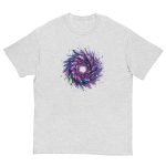 Iridescent Crystal Vortex Graphic Tee