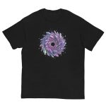 Iridescent Crystal Vortex Graphic Tee